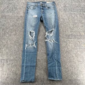Rag & Bone Womens Denim The Dre Jeans Size 24